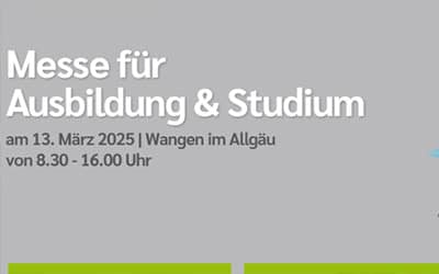 Zukunft Wangen – Messe für Ausbildung und Studium am 13.03.25 in Wangen